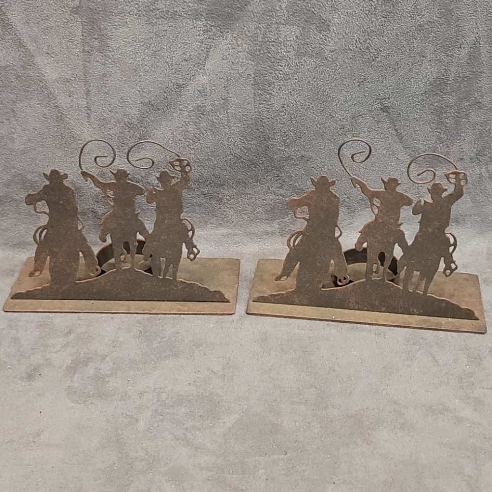 Cowboy Western Candle Tea Light Holders Metal